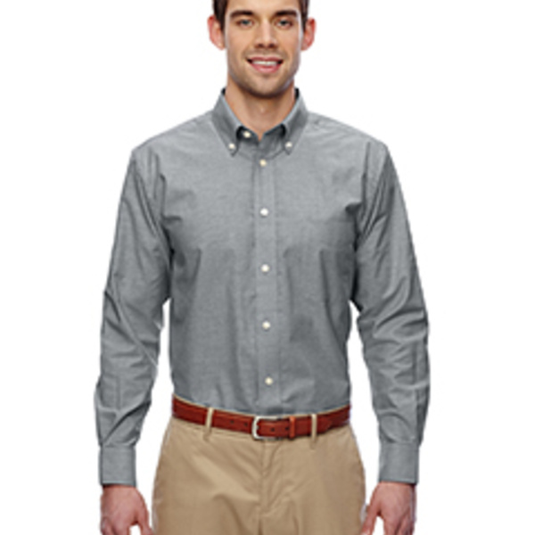 Men's Long-Sleeve Oxford with Stain-Release Thumbnail